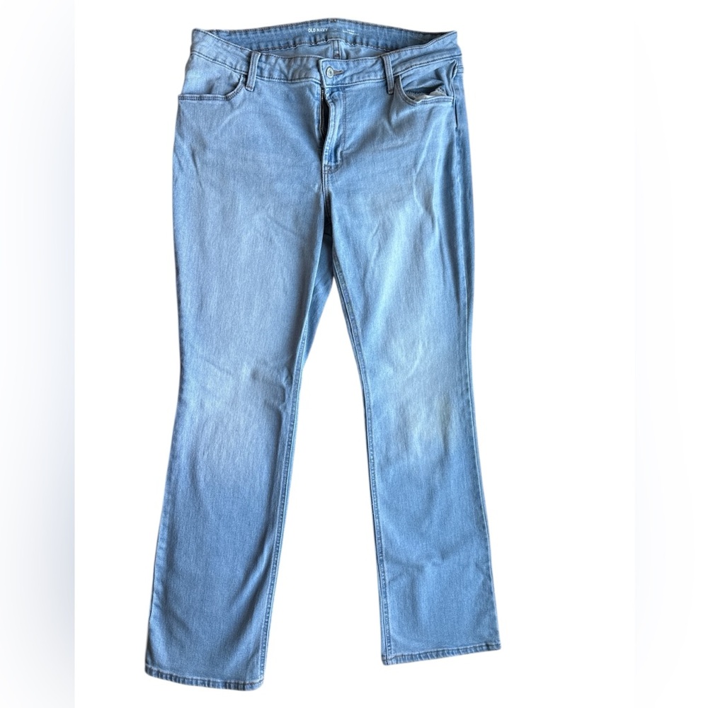 Old Navy Women’s Denim Blue Wow Boot-Cut Jeans